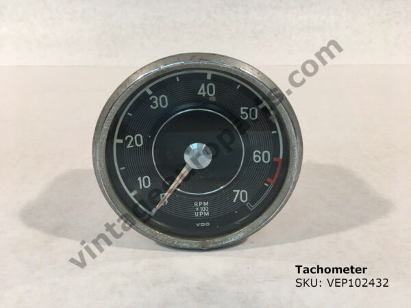 one of many Mercedes 280 SL parts sold at Vintage Euro Parts - a tachometer