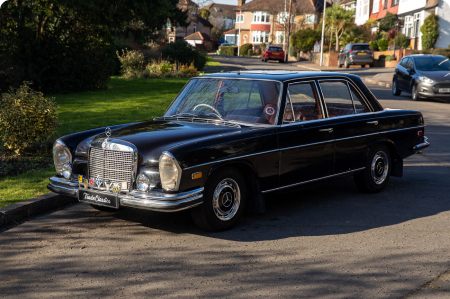 A classy looking vintage Mercedes - proof that high quality classic Mercedes parts can restore any vehicle no matter the age