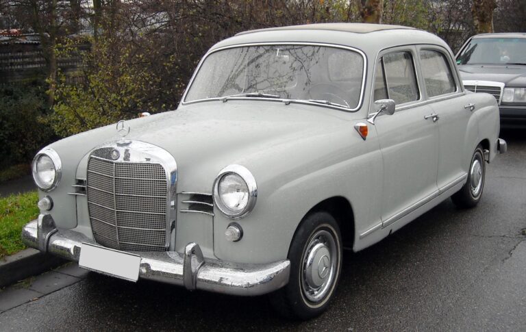 beautifully restored Mercedes Ponton put back together with only the best classic Mercedes parts on the market!