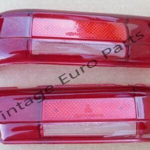 L&R all red taillight lens fits W111 W112 W113 chassis Mercedes