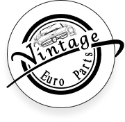 a logo for Vintage Euro Parts an online store for vintage car parts