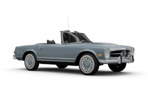 When buying your first vintage Mercedes-Benz, consider a gorgeous model like the one in this picture!