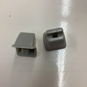 Pair of Late Style Sun Visor Clips Fits Mercedes W113 280SL 1968-1971 1138110240