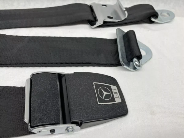 RESTORED 3 POINT SHOULDER AND LAP KANGOL SEAT BELTS FOR MERCEDES W113 W111 W109 - Image 5