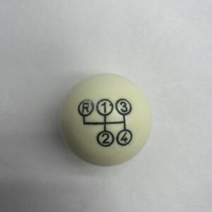 NEW IVORY 4 SPEED SHIFT KNOB PUSH ON TYPE FITS MERCEDES W108 W110 W111 W113