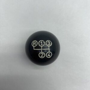 NEW BLACK 4 SPEED SHIFT KNOB PUSH ON TYPE FITS MERCEDES W108 W110 W111 W113