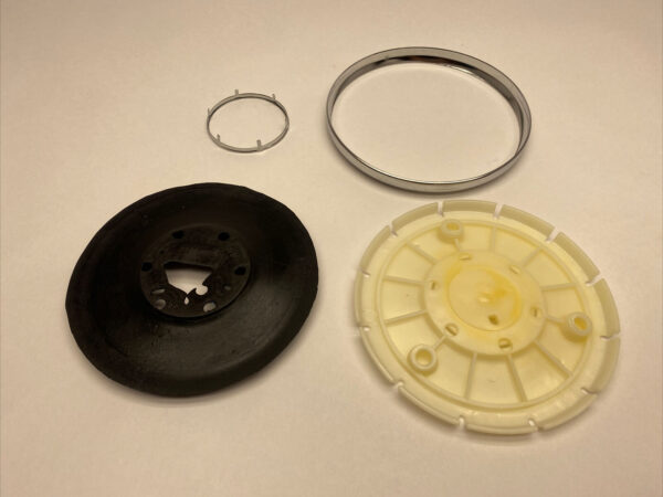 Early Style Black Steering Wheel Horn Pad Fits Mercedes W110 W111 W112 W113 - Image 5