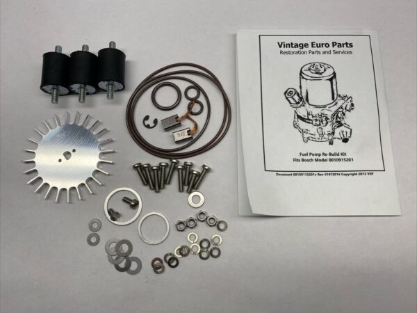 SHORT STYLE FUEL PUMP REPAIR KIT W/ IMPELLER TURBINE 280 SE SL MERCEDES W108 W111 W113