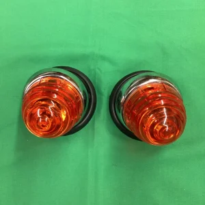 Front amber turn signal light fits mercedes 190sl 190sl W121 ponton 356 Porsche