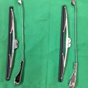 Chrome Windshield Wiper Blades and Arms fits Mercedes W121 190SL