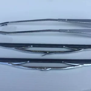 Set of 13 Inch Wiper Blades and Chrome Arms fits Mercedes W111 W113 280SE 280SL