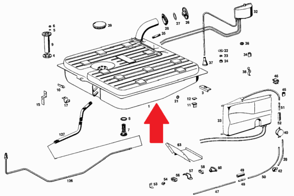 New Gas Tank Fits Merecedes W113 230SL 250SL 280SL 1134700701 - Image 8