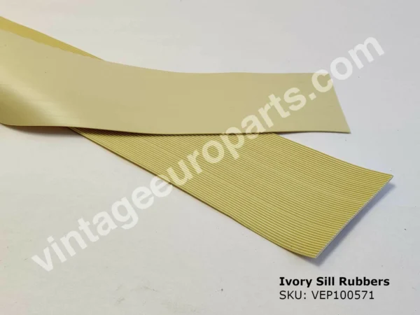 New Ivory Sill Plate Rubber Covers fits Mercedes W111 W113 230 250 280 SE SL - Image 2