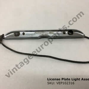 USED License Plate Light Assembly fits Mercedes W108 W109 W111 1118205062