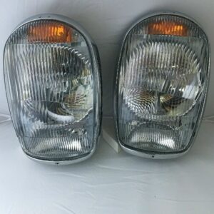 Pair Of Euro Style Headlights & Chrome fits Mercedes 230SL 250sl 280sl W113