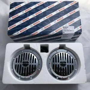 Classic Chrome Large Bosch Horns Fits Mercedes 280SL 280SE 3.5 Porsche 911 356