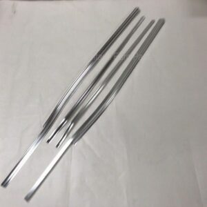 SILL PLATE 4 PCS ALUMINUM MOLDINGS fits 63 to 71 PAGODA 230sl 280sl W113
