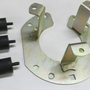 SHORT STYLE FUEL PUMP BRACKET AND 3 RUBBER MOUNT fits W108 W111 W113
