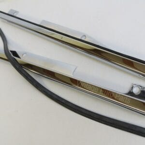 Pair of Rear Taillight Lock Chrome Bezel fits Mercedes 280sl w113