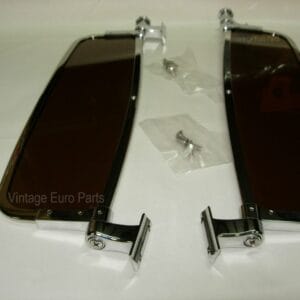 Pair of Plexi-Glass Sun Visors fits Mercedes W121 190SL 1218100110 1218100210