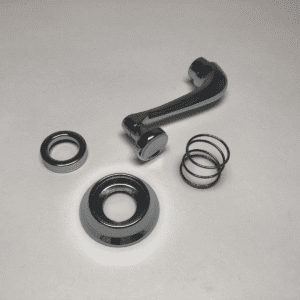 New Chrome Window Crank with Cover and Spring Fits Mercedes W121 190SL Ponton