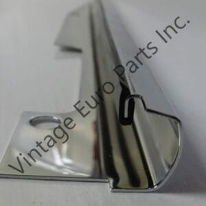Rubber Strips for between Rear Lock Chrome Bezel fits Mercedes W111 W113
