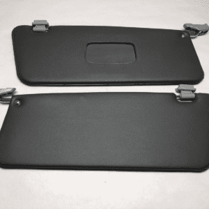 Pair of Gray Colored Sun Visors with Clips Fits R107
