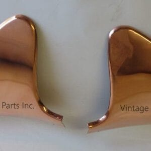 PAIR OF BRASS STONE GUARDS FITS Mercedes 190sl W121