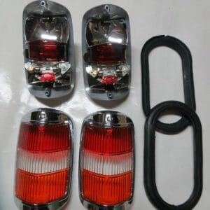 Complete Amber early tail lights fits mercedes 190sl 190sl W121