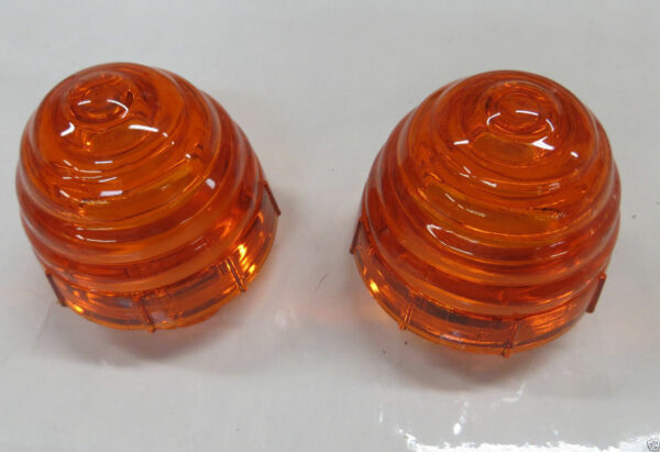 Front amber turn signal lens fits 190sl W121 porsche 356