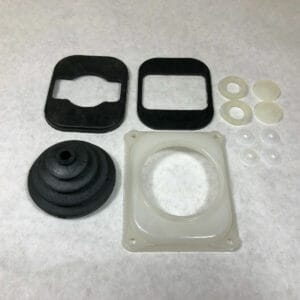 Manual transmission floor shifter cover, rubbers , boot and linkage repair kit