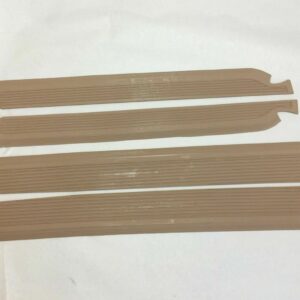 Cream Colored Sill Plate Rubber Covers for Mercedes W108 W109 Sedan 4 Door
