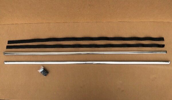 Chrome rocker panel moldings Fits Mercedes R107 350sl 380sl 450sl 500sl 560sl