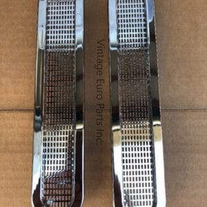 New Pair of Rear Seat Chrome Vents For W113 230SL 250SL 280SL PAGODA Mercedes
