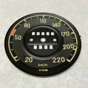 New Speedometer Gauge Face Fits Mercedes W111 W113