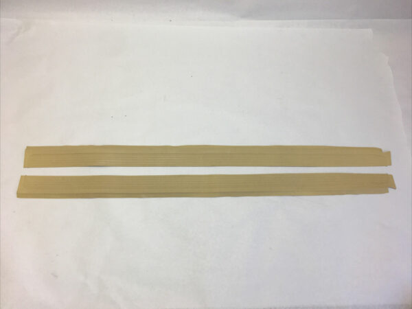 New Cream Sill Rubbers fits Mercedes W114 Coupe