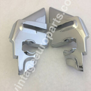New Pair Of Side Chrome Pillars Fits Mercedes W113 230sl