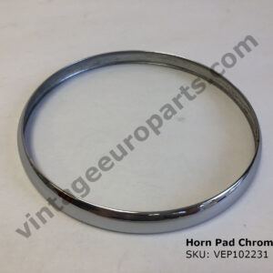 Re-Chromed Early Style Horn Pad Chrome Ring for Mercedes W110 W111 W112 W113