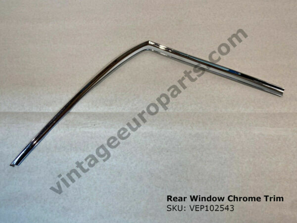 Rear Window Left Side Chrome Trim fits Mercedes W113 230SL 250SL 280SL Pagoda