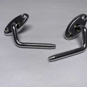 Pair of Sun Visor Mounting Brackets Fits Mercedes W113 250SL 280SL Pagoda
