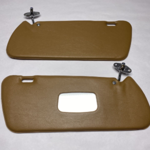 New Pair of Palomino Sun Visors fits Mercedes W113 250SL 280SL Pagoda