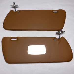 New Pair of Tobacco Sun Visors Fits Mercedes W113 250SL 280SL Pagoda
