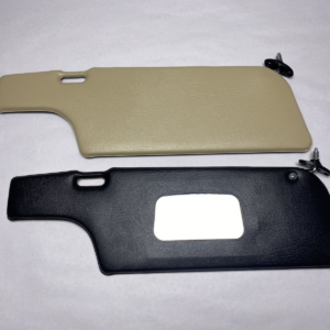 Pair of Black and Cream Sun Visors Fits Porsche 911 912 1965-77