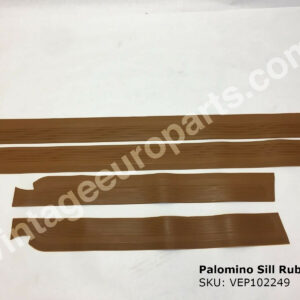 New Palomino Sill Plate Rubber Covers fits Mercedes W114 W115 Sedan