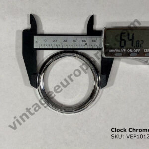 New Clock Chrome Bezel for Mercedes 230SL 250SL 280SL W113 Pagoda W100 600 Limo