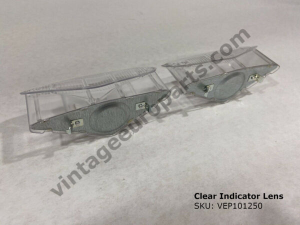 Clear 2x Indicator Lens Mercedes 220SE 280SE 3.5 Coupe W111 W108 W109 W112 - Image 3