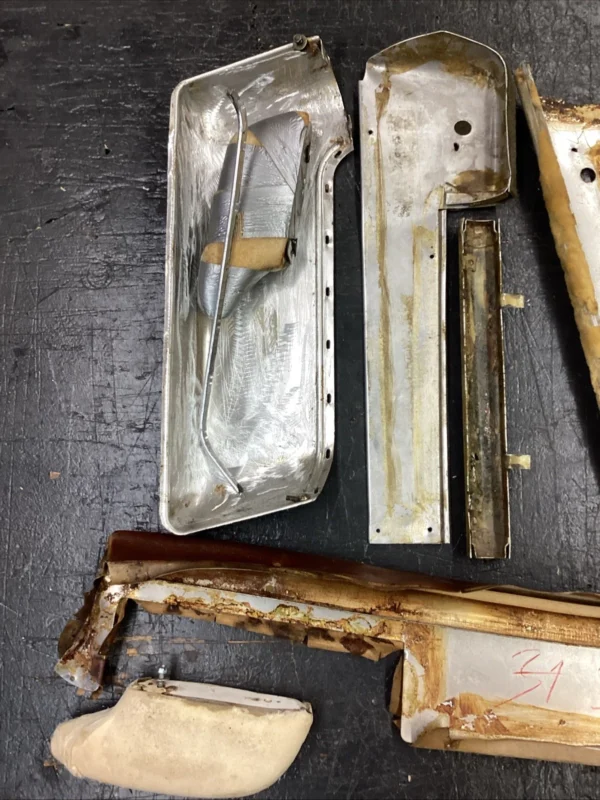Dash pads hard door pockets Mercedes W113 230SL 250L interior parts - Image 2