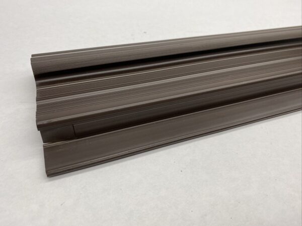 NOS Brown Door Sill Cover fits Mercedes W126 SEL 1266800235 - Image 4