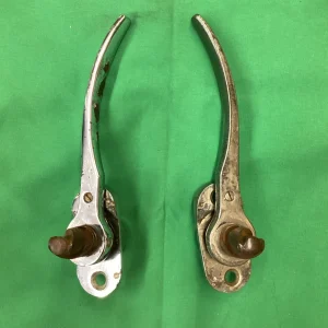 Used Chrome Hard Soft Top Handles Fits Mercedes W113 230SL 250SL 280SL