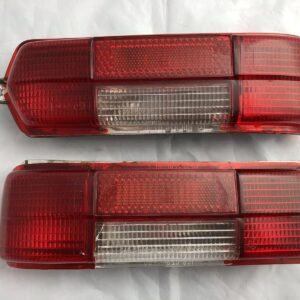 MERCEDES W108 280SE W109 300SE USED TAIL LIGHT Lens & REFLECTORS SEDAN RED #2